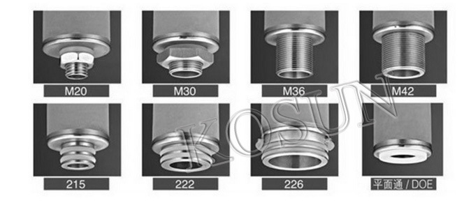 Stainless Steel Oil Sintered Powder Candle Filter