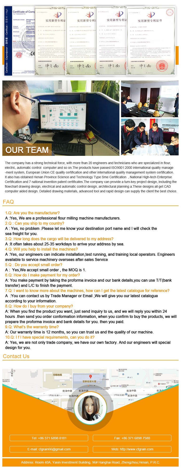 Grain Cleaner Deatonging Machine with Price for Sale