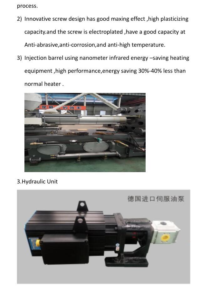 350t PVC PP Pipe Plastic Injection Molding Machine