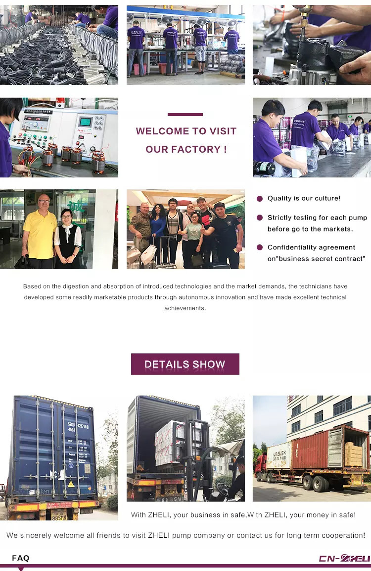 High Pressure Copper Wire Water Jet Pump with Good Price