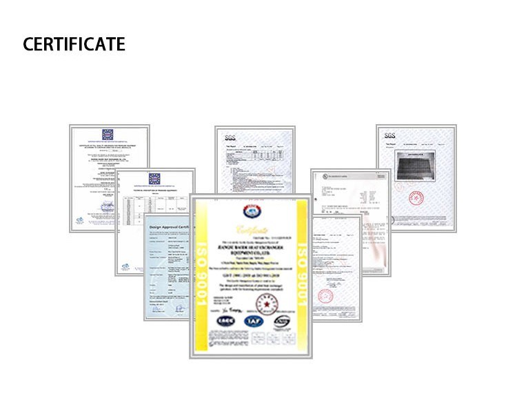 CB26 Replacement Copper Brazed Plate Heat Exchanger Evaporator