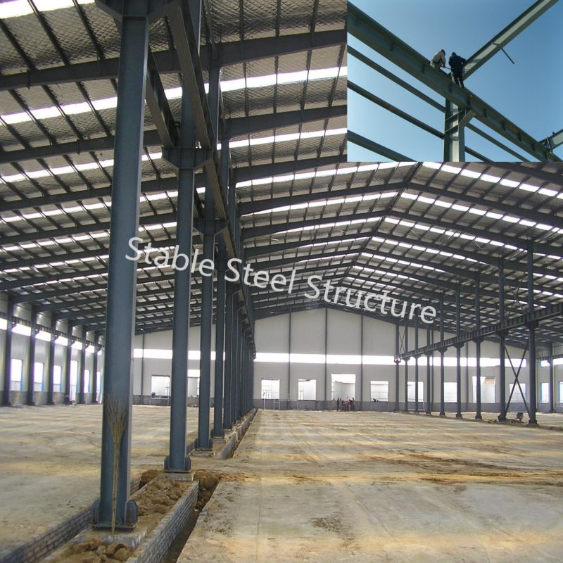 Prefab Steel Structure for Workshop/Warehouse Building