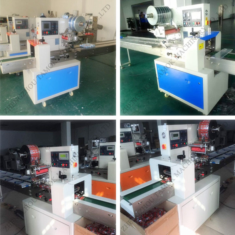 Pillow Type Bread Food Flow Packing Machine Packaging Machine