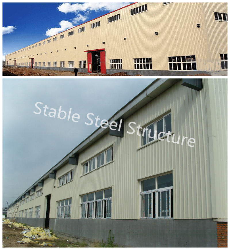 Prefab Steel Structure for Workshop/Warehouse Building