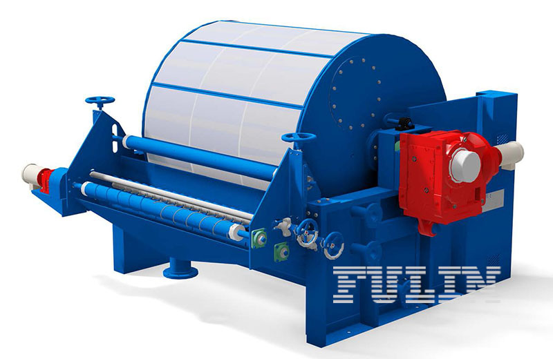 Hot Sale Mining Equipment Vacuum Rotary Drum Filter with Low Price