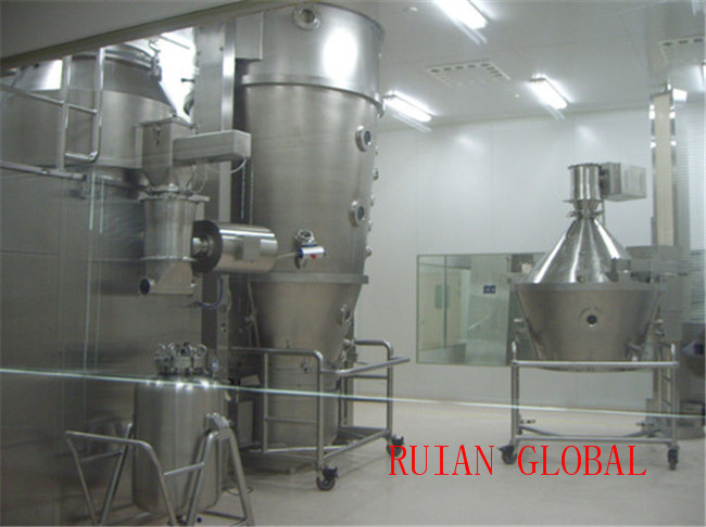 Wet Mixing High Shear Granulator and Fluid Bed Dryer