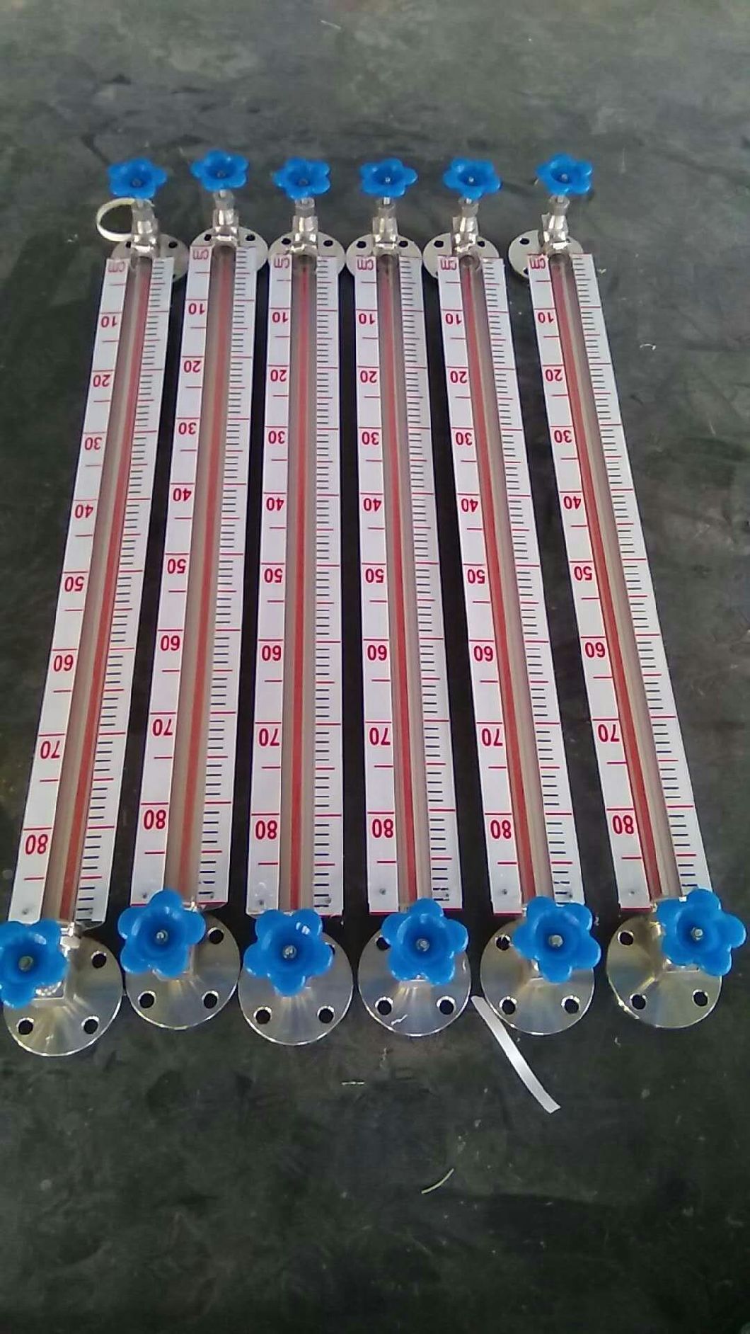 Red/Green Double Color Glass Tubular Water Level Gauge