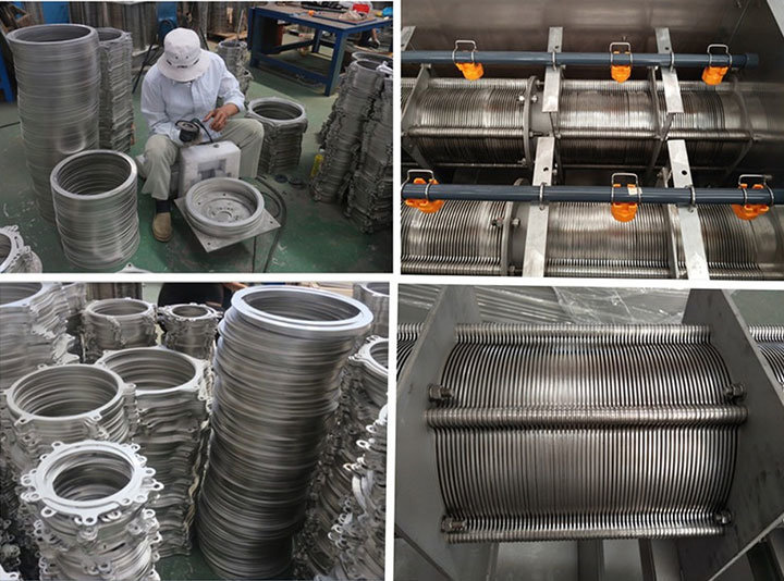 Self-cleaning Waste Water Treatment Sludge Dewatering Machine