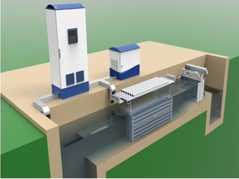 PLC Control Open Channel UV Water Treatment System for Municipal Applications