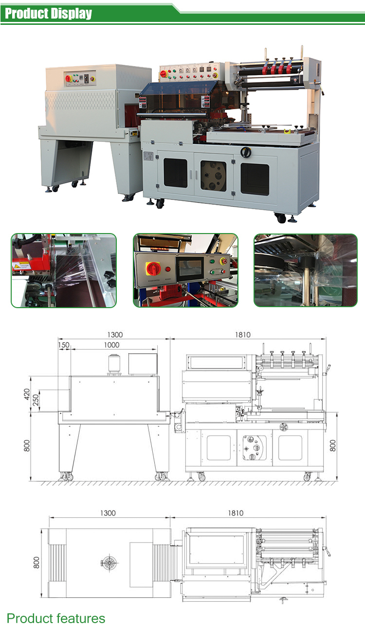 Automatic Shrink Packing Machine for Carton Box