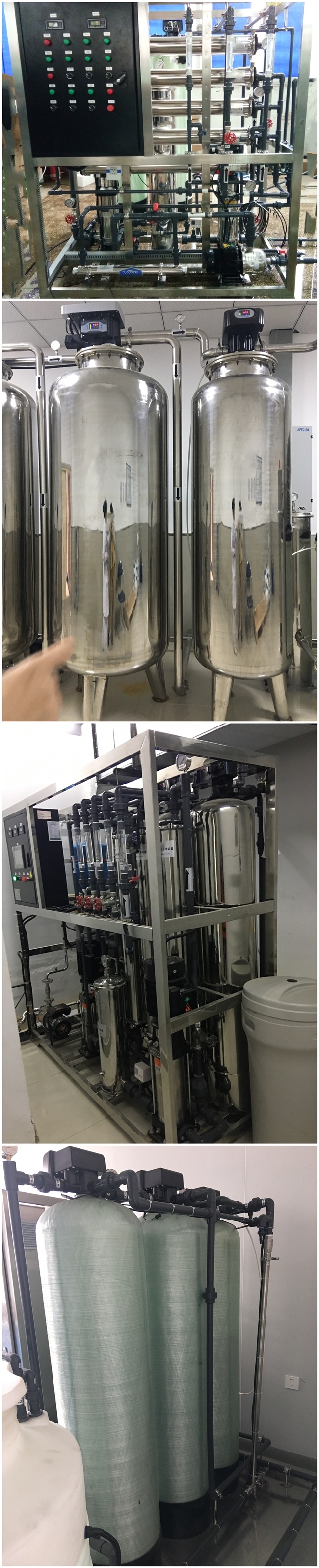 1tph Drinking Water Treatment System with Reverse Osmosis 66
