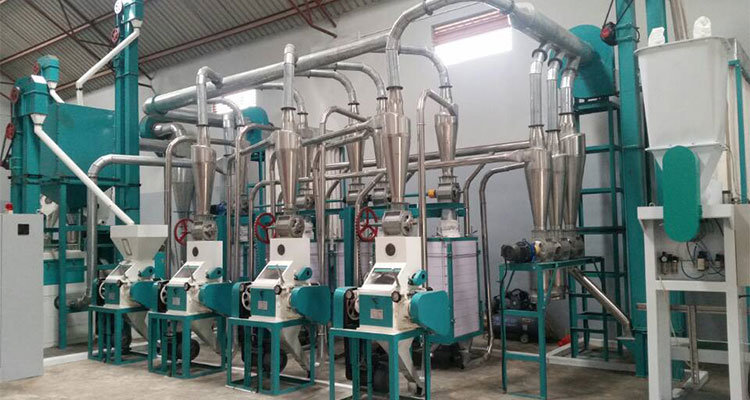 for Africa Maize 20t/D Maize Milling Machine