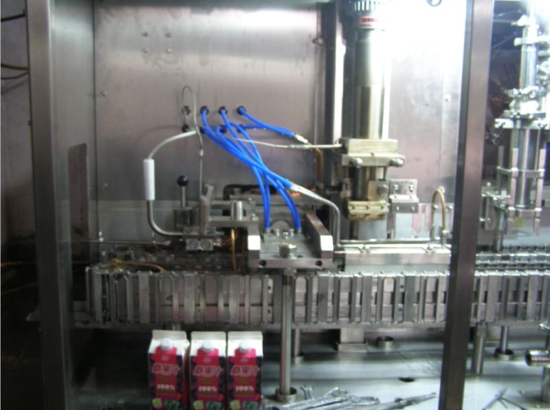Semi Automatic Beverage Gable Top Carton Packing Machine (BW-1000-3)