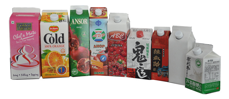 Semi Automatic Beverage Gable Top Carton Packing Machine (BW-1000-3)