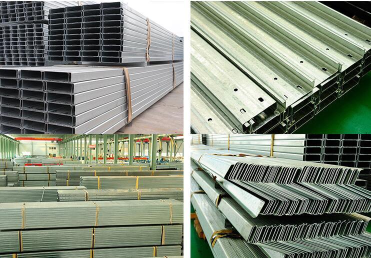 Prefabricated Lightweight Industrial Warehouse Steel Structure