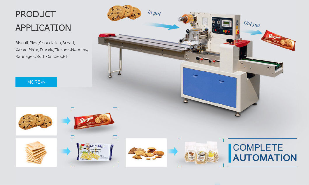 Rice Cake Moon Cake Pillow Type Packing Machine