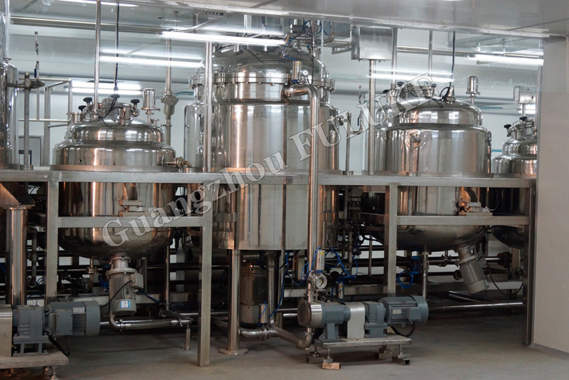 Fmc Stainless Steel 100L-5000L Liquid Soap Production Line