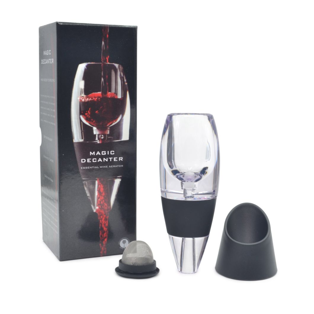 Multi Stage Design Wine Aerator Decanter with Gift Box