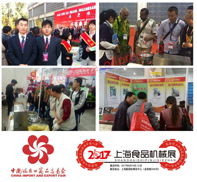 Soybean Oil Press with Temperature Control Extractor Machine