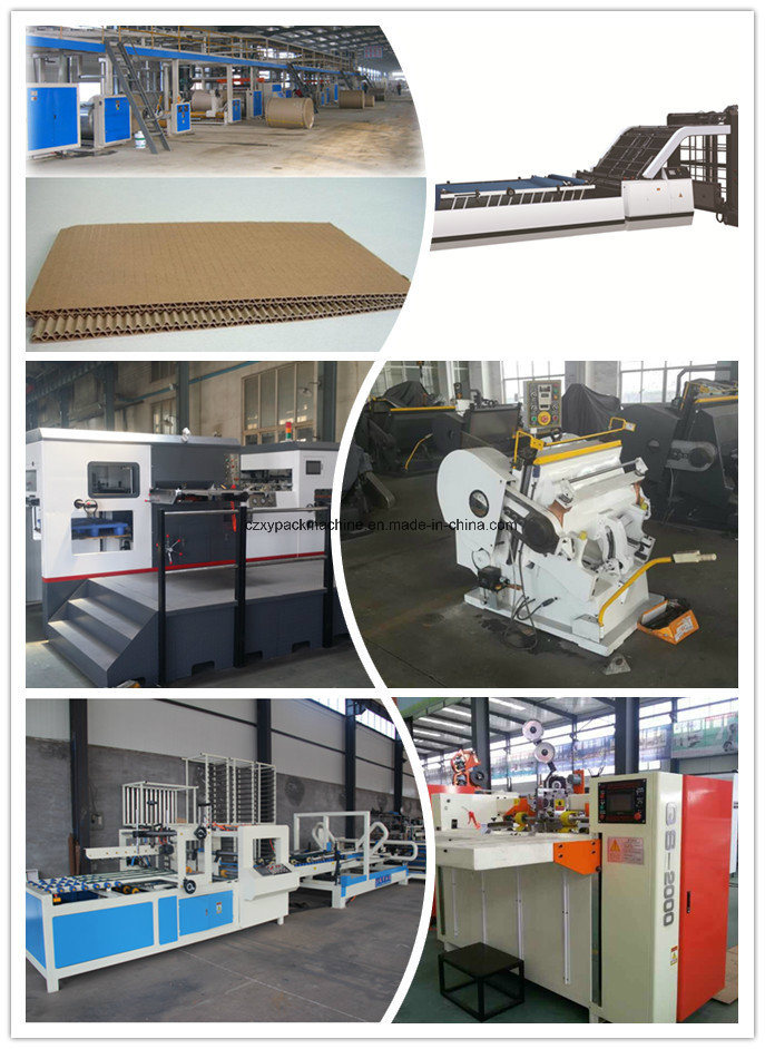 Automatic High Speed Corrugated Carton Box Printing Packing Machine