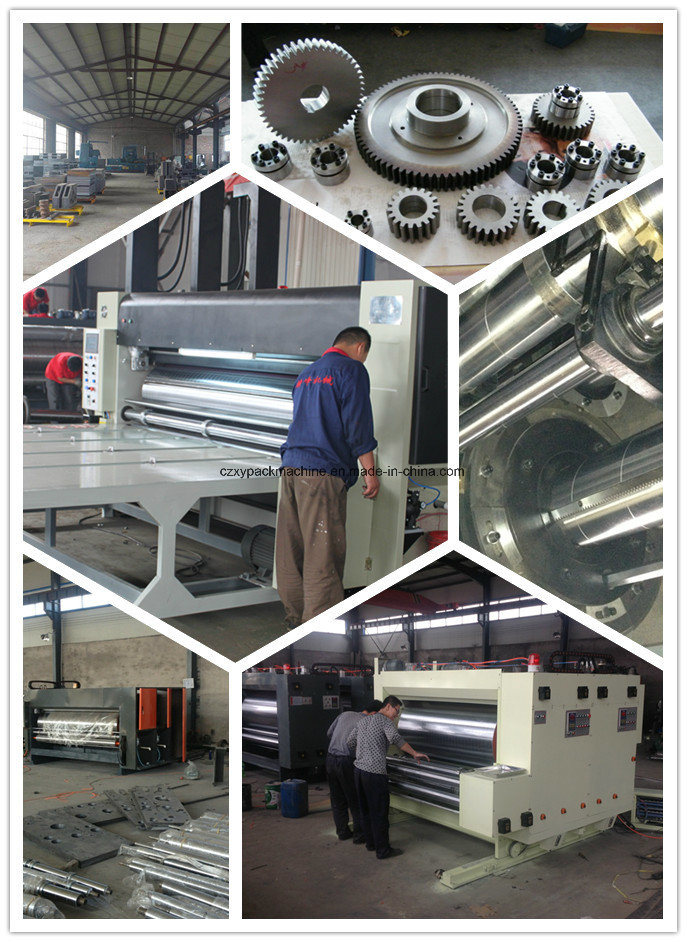 Automatic High Speed Corrugated Carton Box Printing Packing Machine