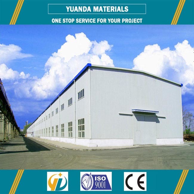 Design Manufacture Workshop Warehouse Steel-Structure Cunstructure with Ce Certification