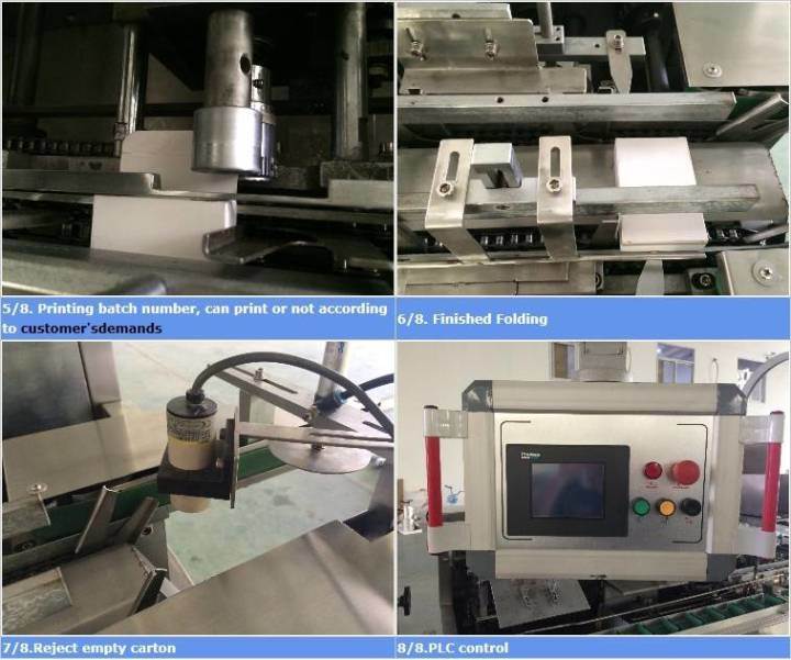 PLC Control Auto Horizontal Carton Packing Machine