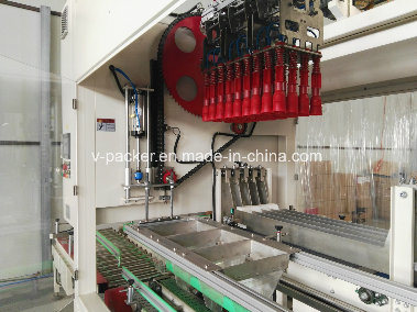 Automatic Carton Filling Machine for Oil Products Packing (V-PAK WJ-SZX-18)