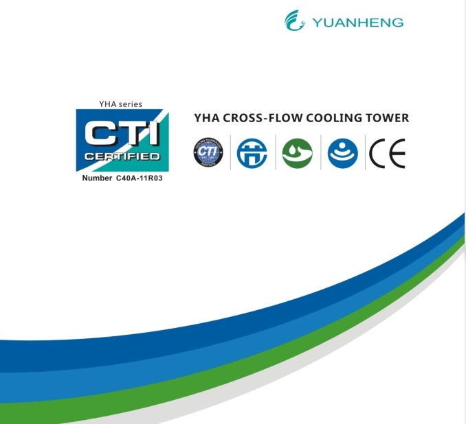 Open Cross Flow Cooling Tower for Absorption Chiller Cooling System