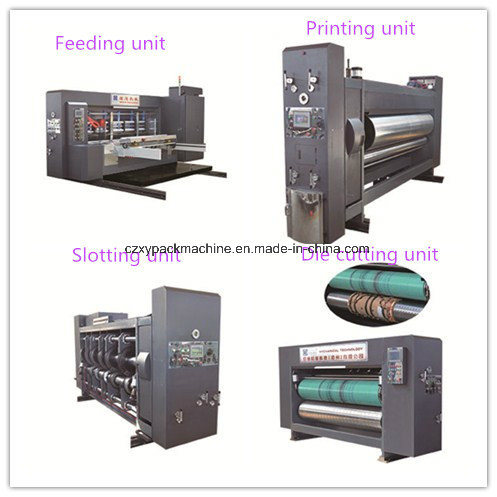 Automatic High Speed Corrugated Carton Box Printing Packing Machine