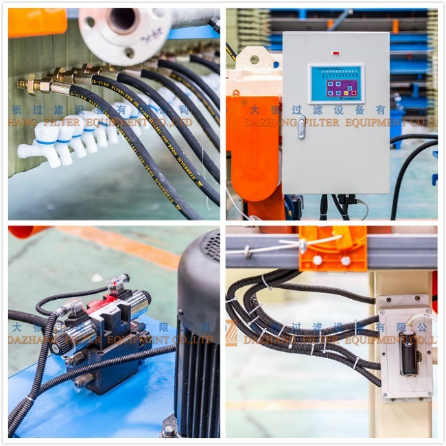 2017 Full Automatic Membrane Filter Press for Pyrite