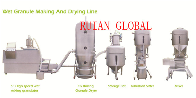 Wet Granulation Equipment for Powder
