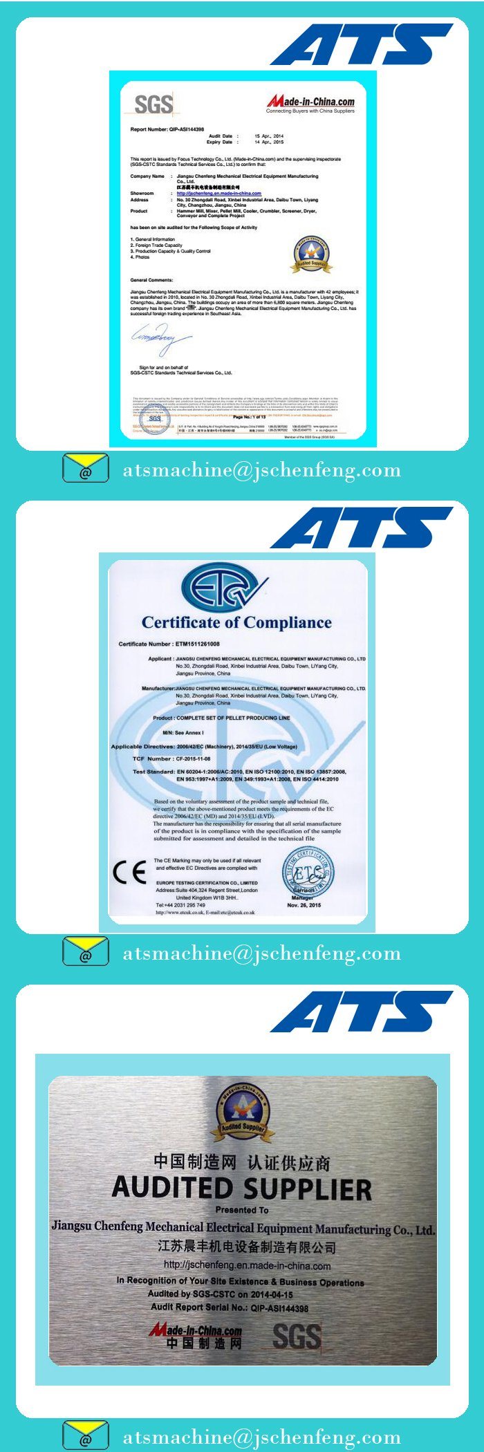 4-6t/H Production Line From Biomass/Wood/Rice Husk Powder