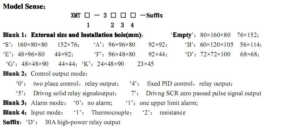 Xmte-3000 Cj Temperature Control Instrument