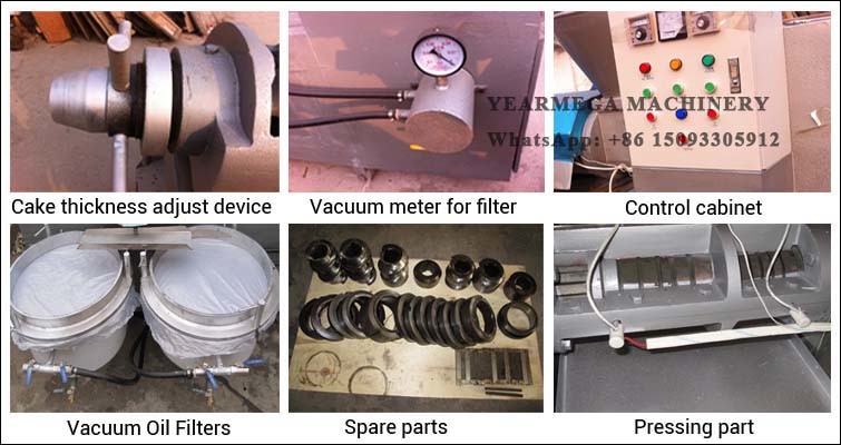 Commercial Production Automatic Edible Screw Seed Oil Press From China