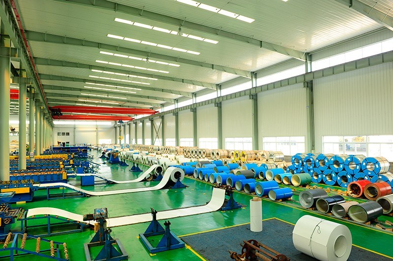 Prefabricated Lightweight Industrial Warehouse Steel Structure