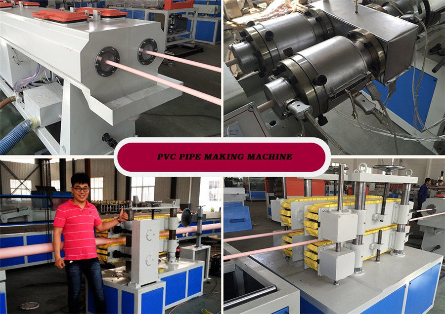 Plastic PVC Water Pipes Extrusion Line Tube Pipe Production Line Tube Pipe Making Machine PVC Tuber Pipe Extruder Machine