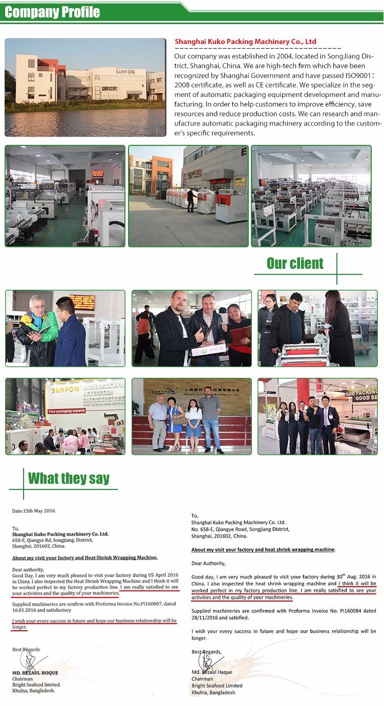 Automatic Shrink Packing Machine for Carton Box