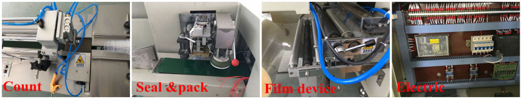 Pillow Type Cup Counting Sealing Packing Machine