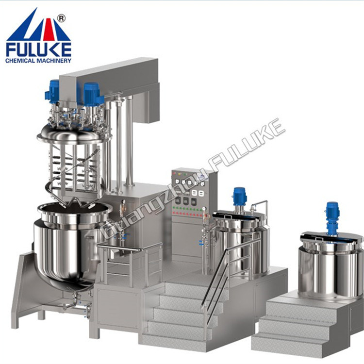 CE Certification Cream Vacuum Emulsification Machine