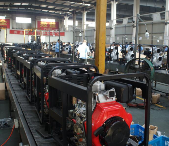 AC Single Phase 4kVA Diesel Powered Electricity Generator Price List