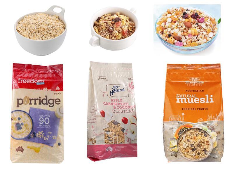 Pillow Type Packing Machine for Pack Oatmeal, Peanuts