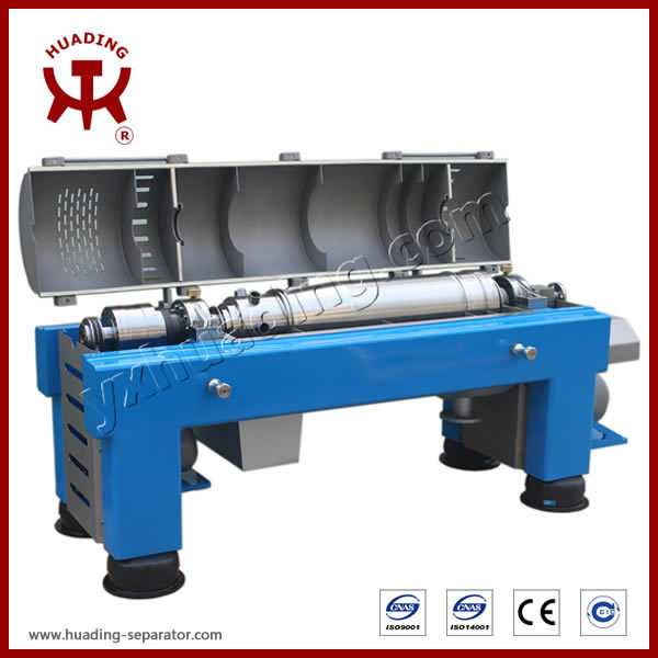 Decanter Centrifuge Horizontal Spiral Centrifuge Sludge Treatment