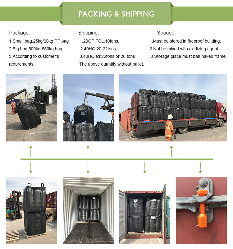 High Iodine Coconut Active Carbon for Food Factory