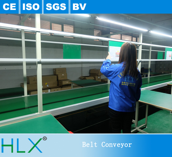 Belt Conveyer System Mobile Phone Assembling Line