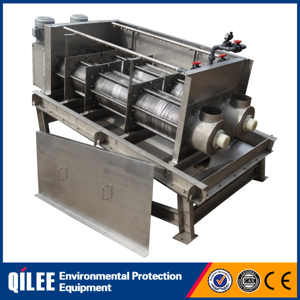 Municipal Sewage Treatment Dewatering Automatic Screw Filter Press