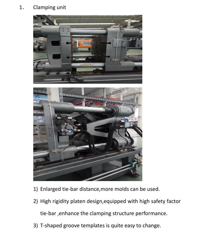 600t PVC PP Pipe Servo Precision Plastic Injection Molding Machine
