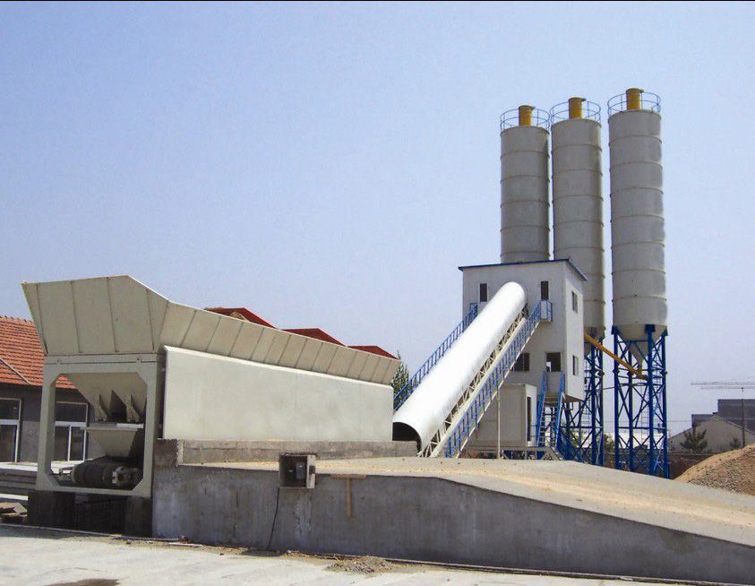 50m3/H Hzs50 Concrete Batching Station Superior Products