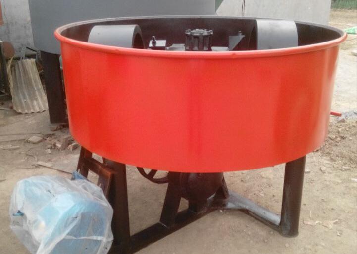 Charcoal Powder Roller Grinding Wheel Mixer Machine