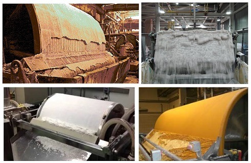 Scraper Discharge Rotary Vacuum Drum Filter